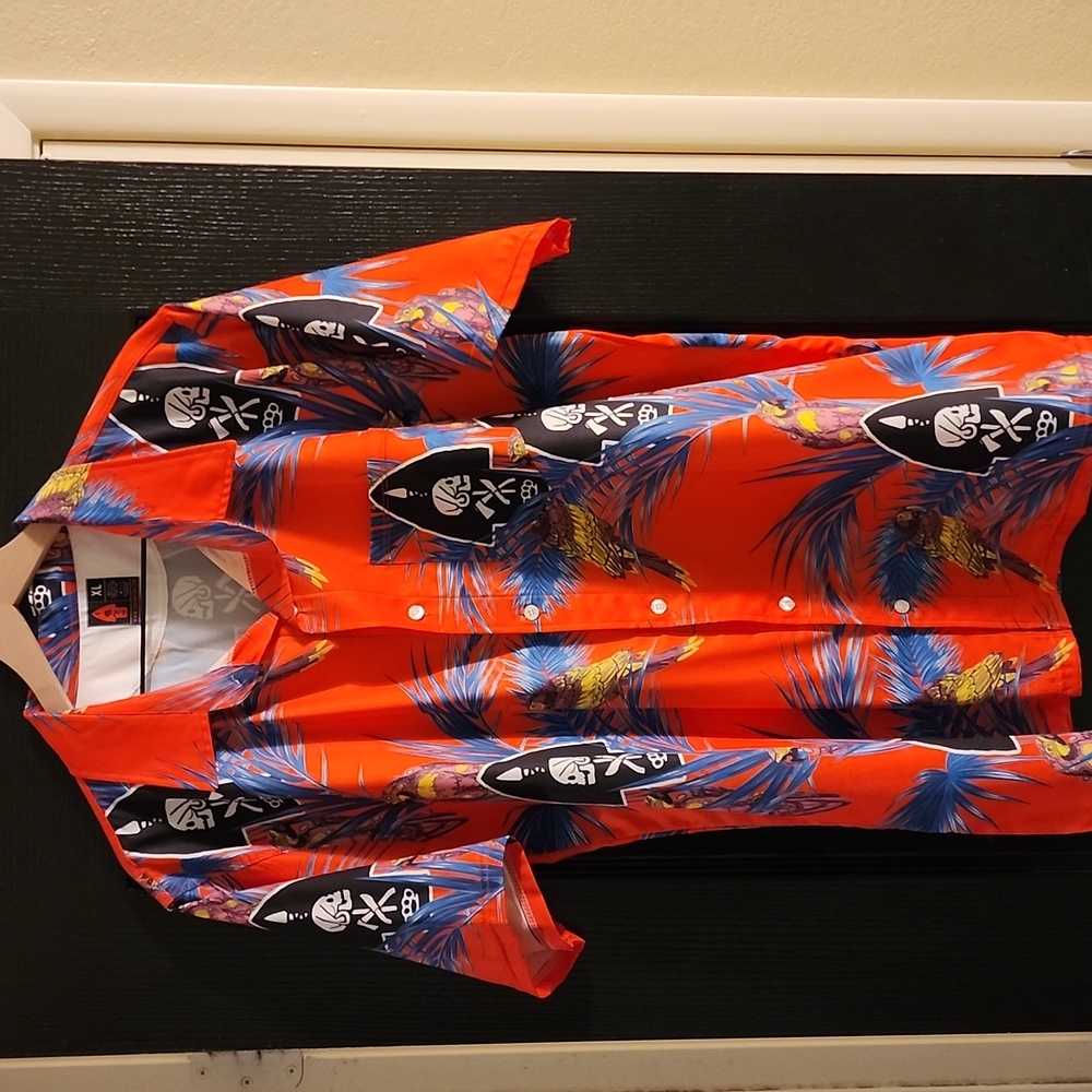 OAF Nation Aloha Button Up Shirt